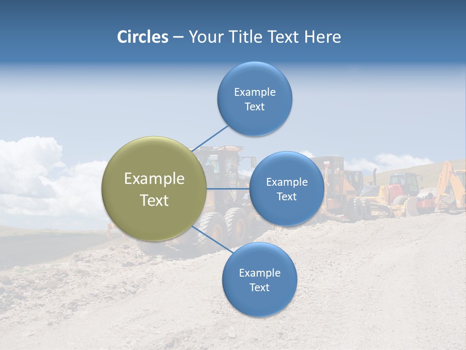 Machinery Work Earth PowerPoint Template