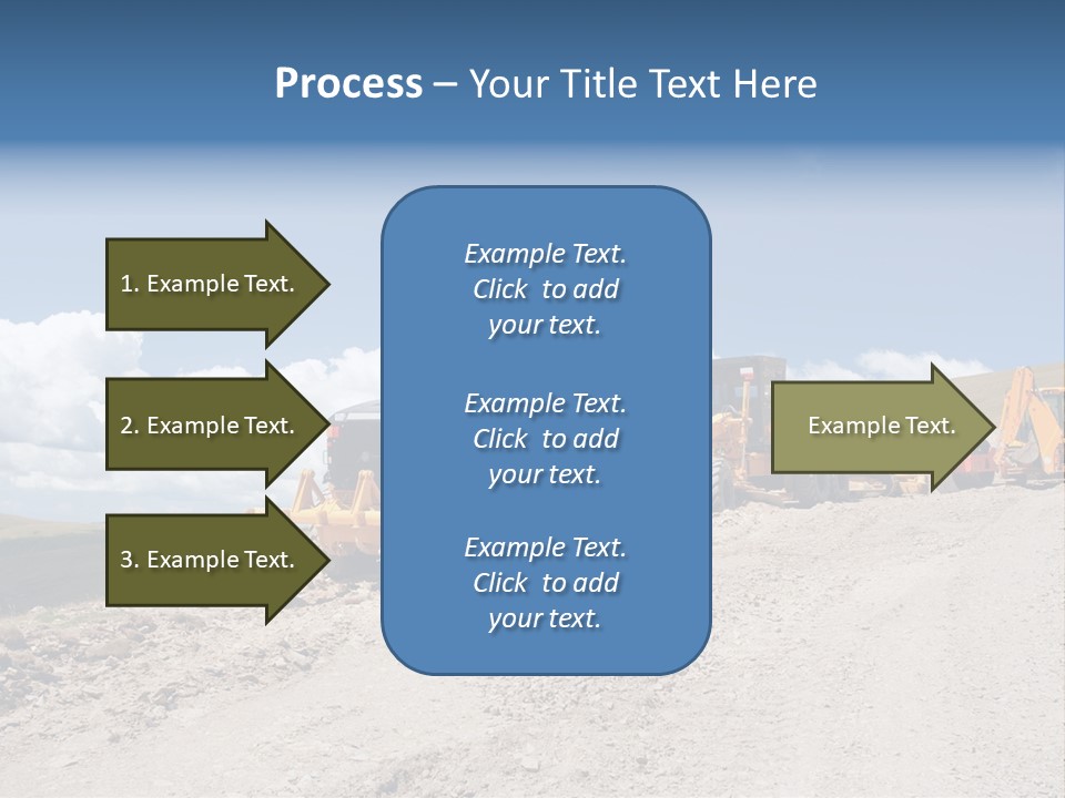 Machinery Work Earth PowerPoint Template