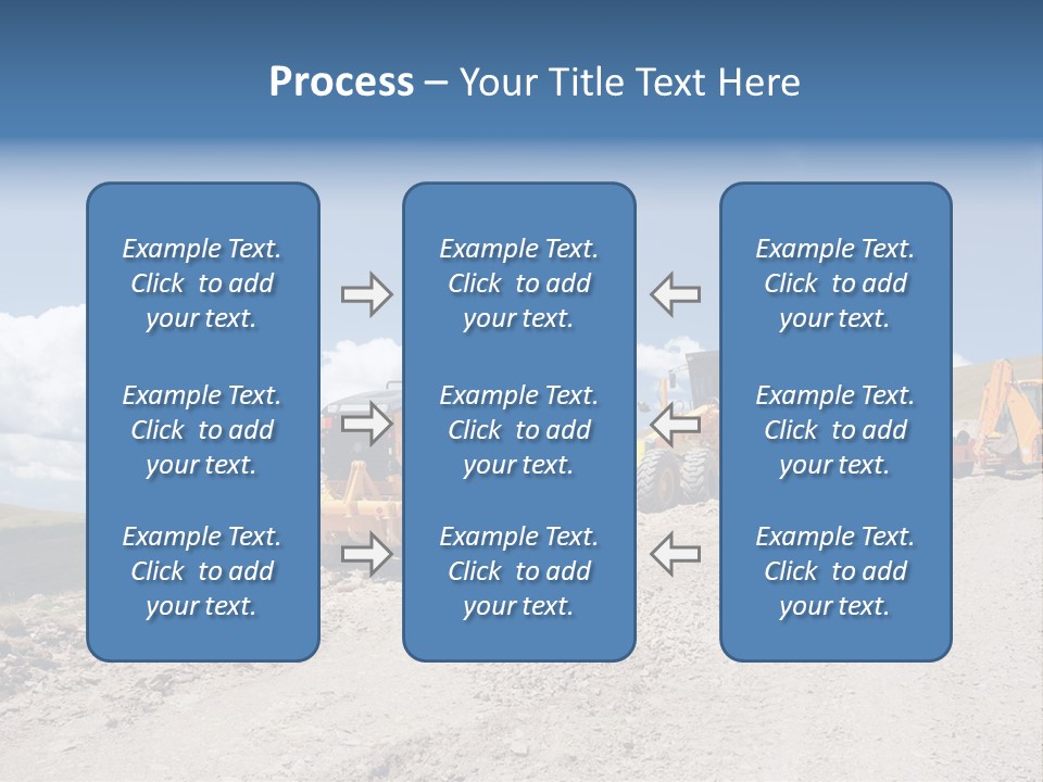Machinery Work Earth PowerPoint Template