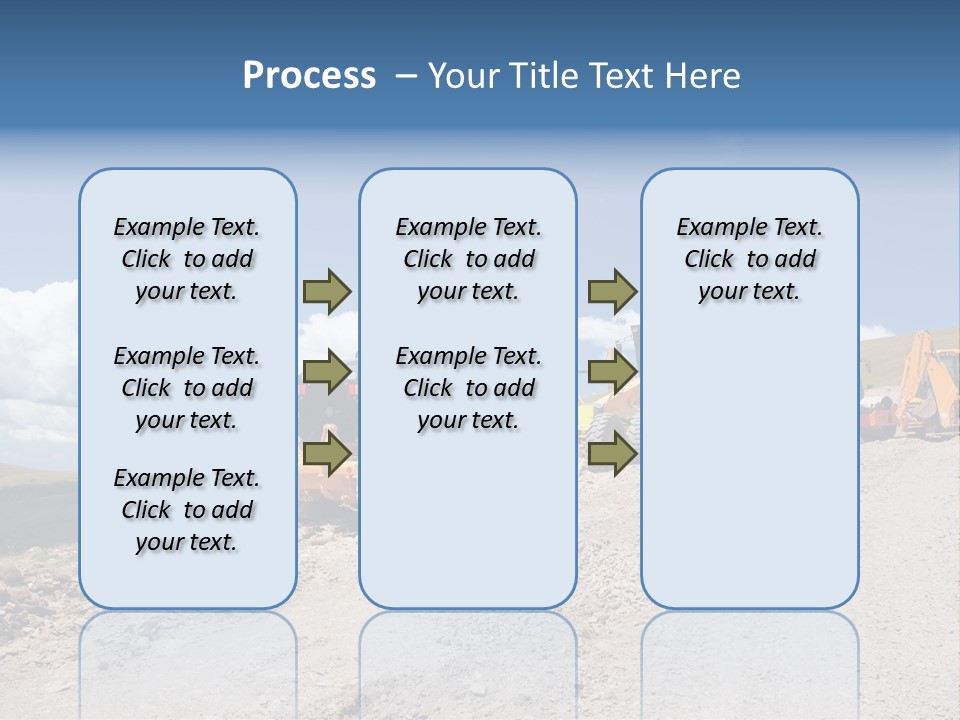 Machinery Work Earth PowerPoint Template