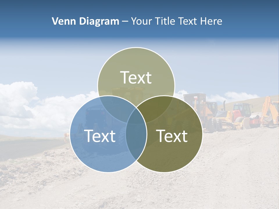 Machinery Work Earth PowerPoint Template