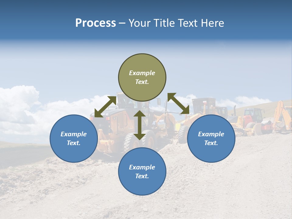 Machinery Work Earth PowerPoint Template
