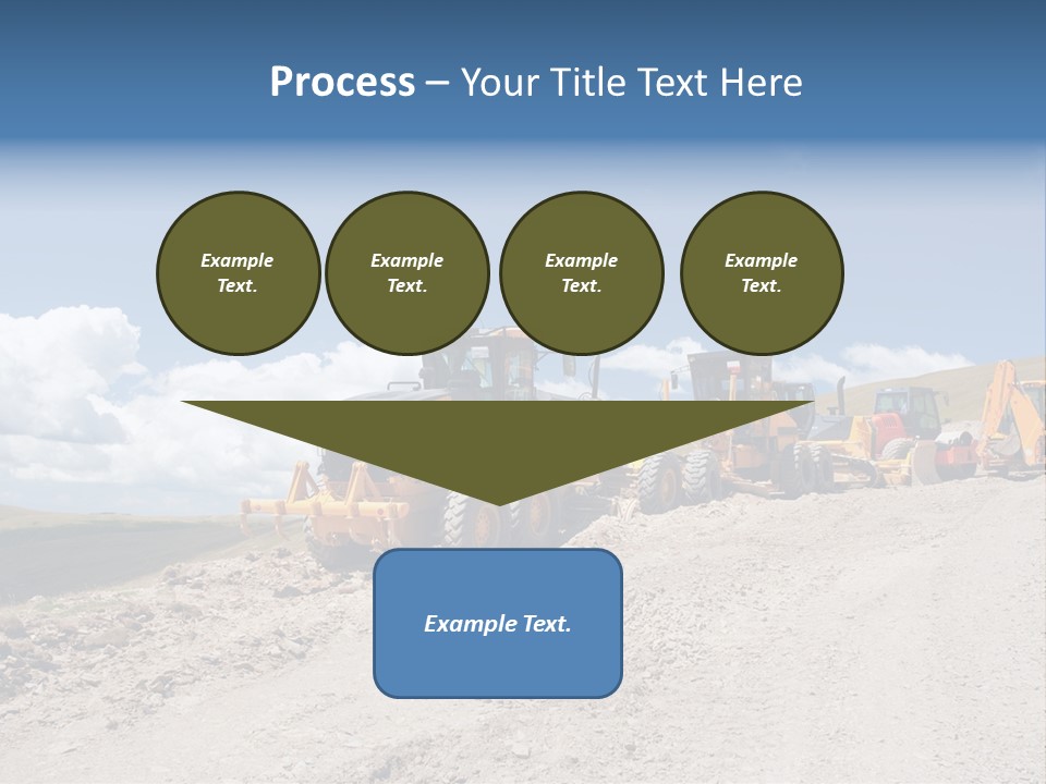 Machinery Work Earth PowerPoint Template