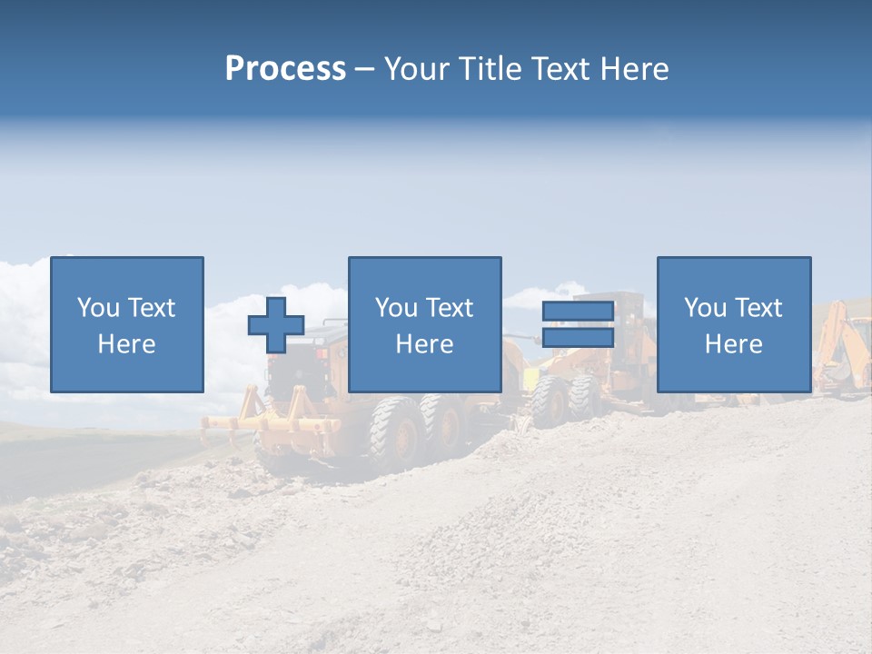 Machinery Work Earth PowerPoint Template