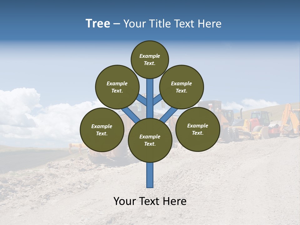 Machinery Work Earth PowerPoint Template