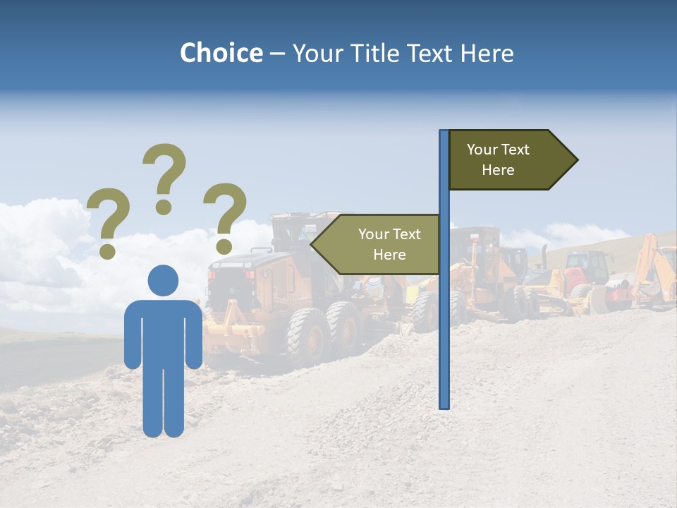 Machinery Work Earth PowerPoint Template