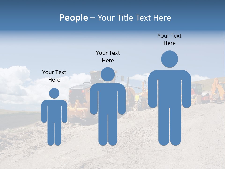 Machinery Work Earth PowerPoint Template