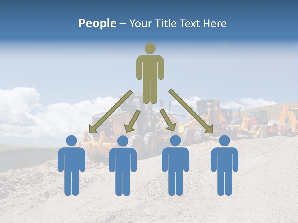 Machinery Work Earth PowerPoint Template