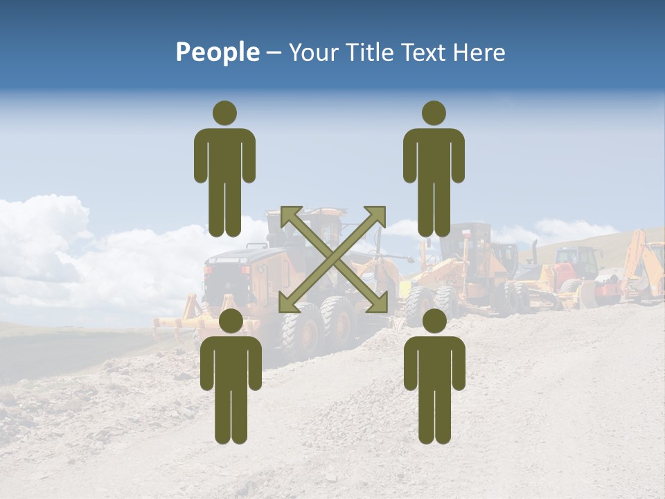 Machinery Work Earth PowerPoint Template