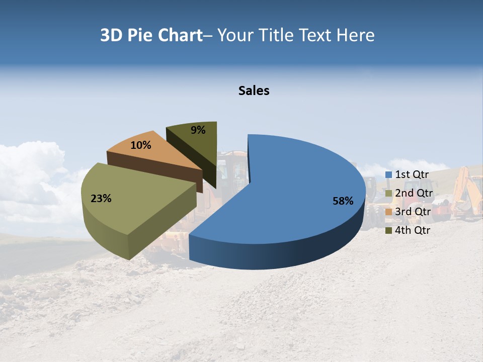 Machinery Work Earth PowerPoint Template