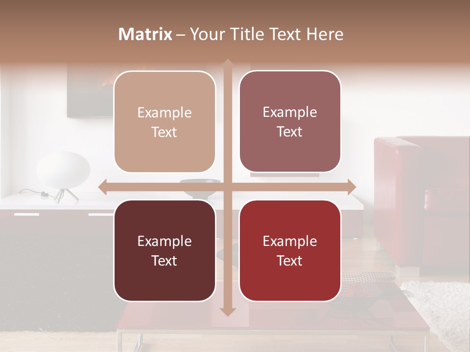 Interior Livingroom Home PowerPoint Template