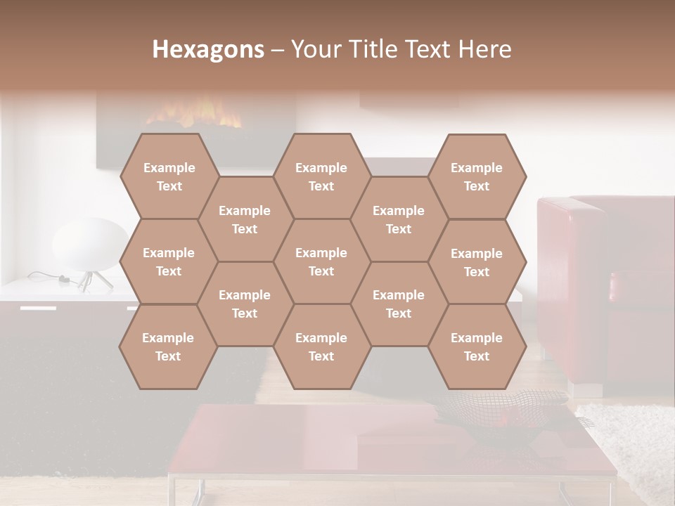 Interior Livingroom Home PowerPoint Template