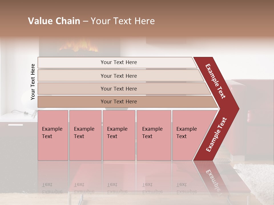 Interior Livingroom Home PowerPoint Template