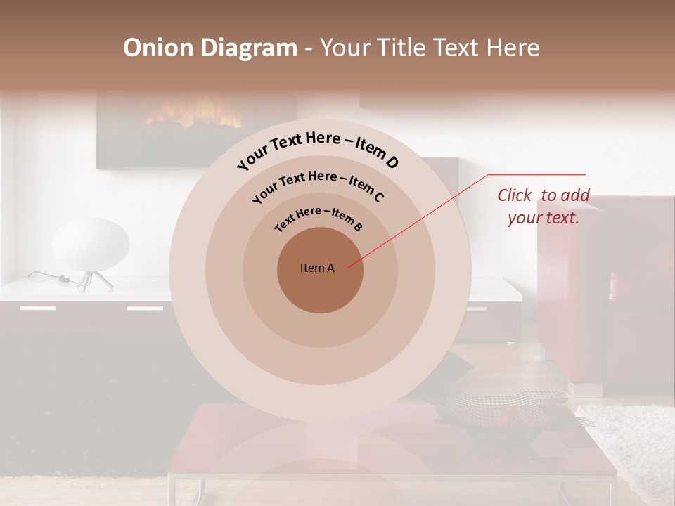 Interior Livingroom Home PowerPoint Template