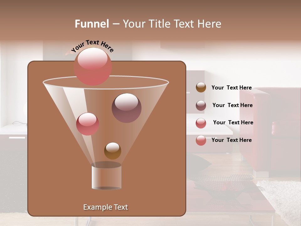 Interior Livingroom Home PowerPoint Template