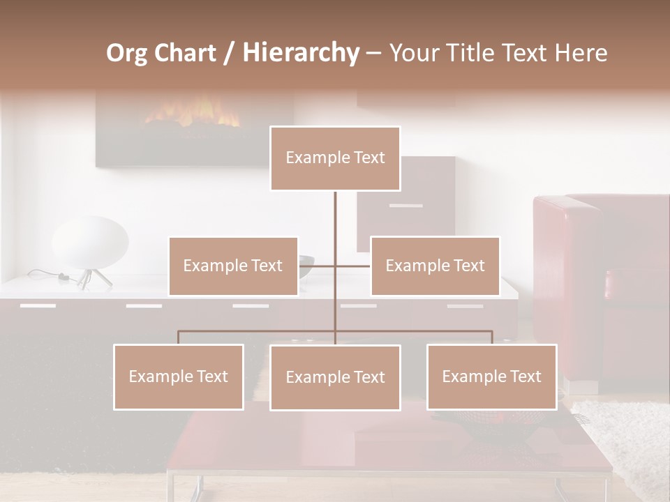 Interior Livingroom Home PowerPoint Template