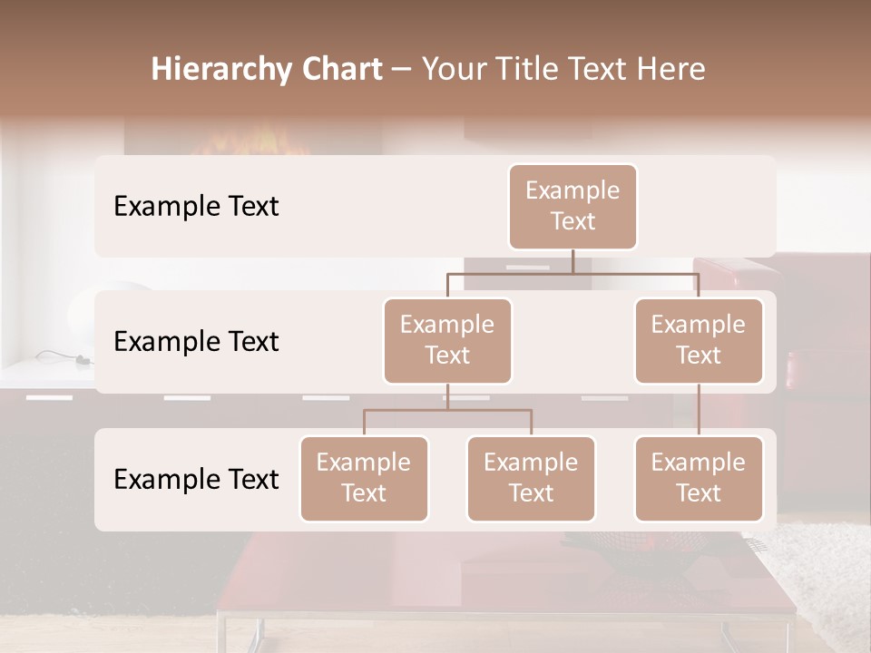 Interior Livingroom Home PowerPoint Template