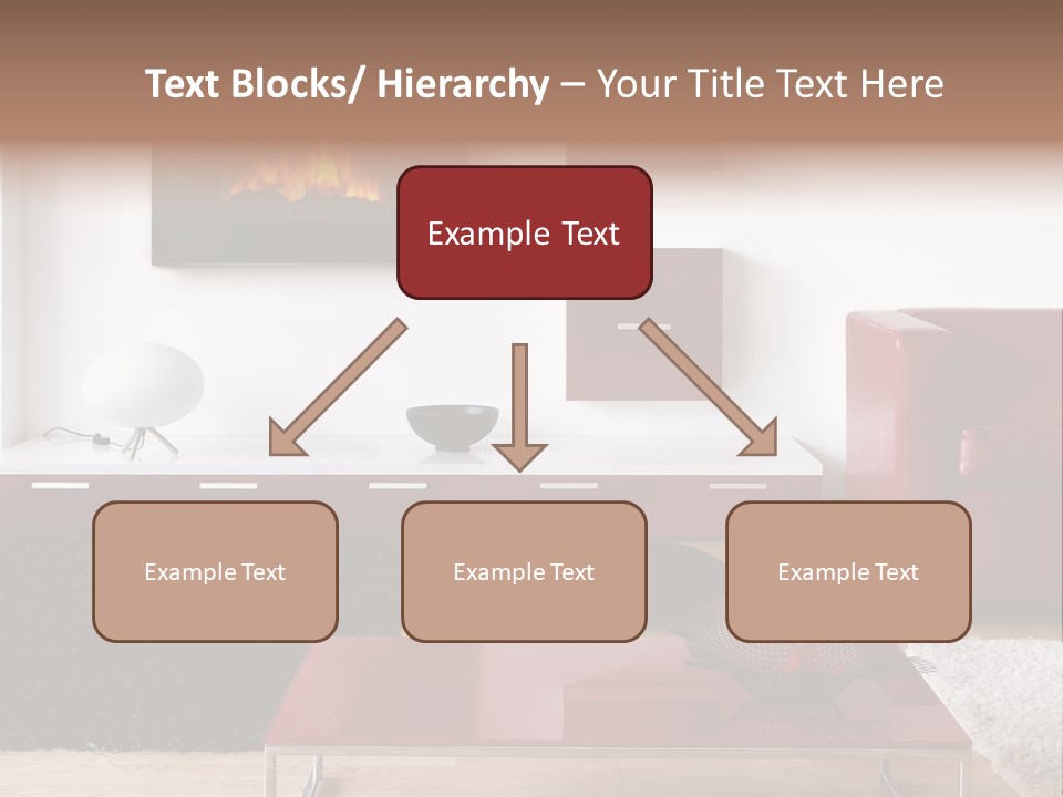 Interior Livingroom Home PowerPoint Template