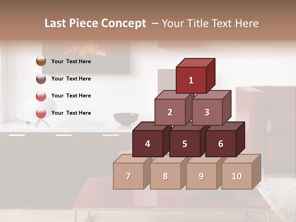 Interior Livingroom Home PowerPoint Template