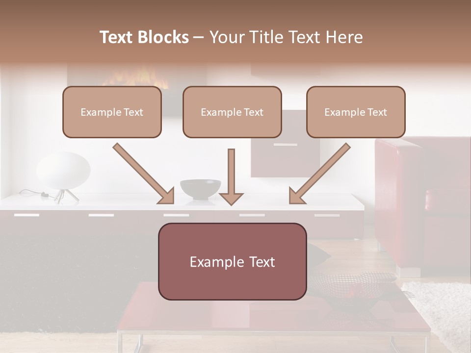 Interior Livingroom Home PowerPoint Template