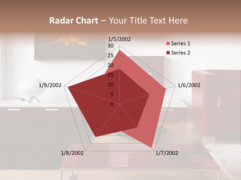 Interior Livingroom Home PowerPoint Template