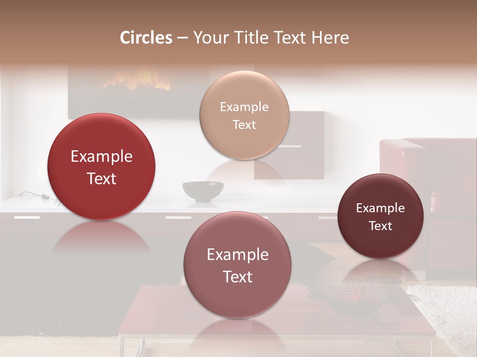 Interior Livingroom Home PowerPoint Template