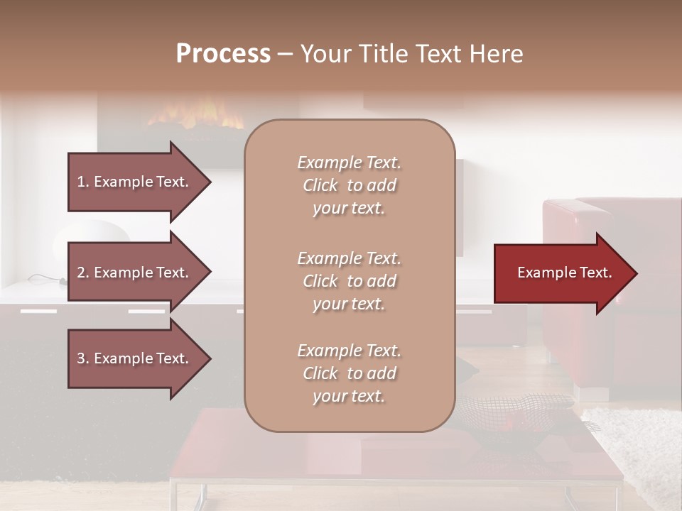Interior Livingroom Home PowerPoint Template