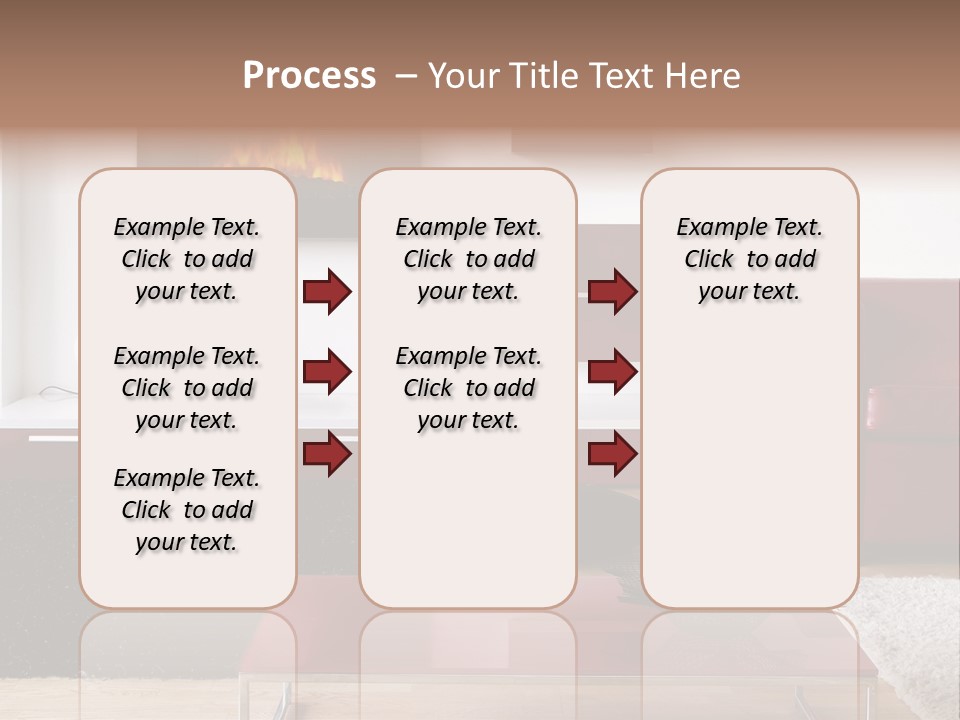 Interior Livingroom Home PowerPoint Template