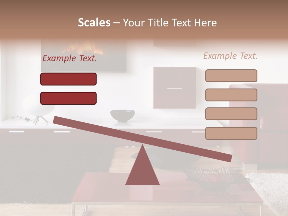 Interior Livingroom Home PowerPoint Template