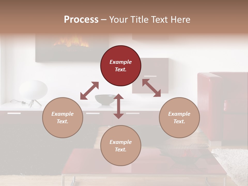 Interior Livingroom Home PowerPoint Template