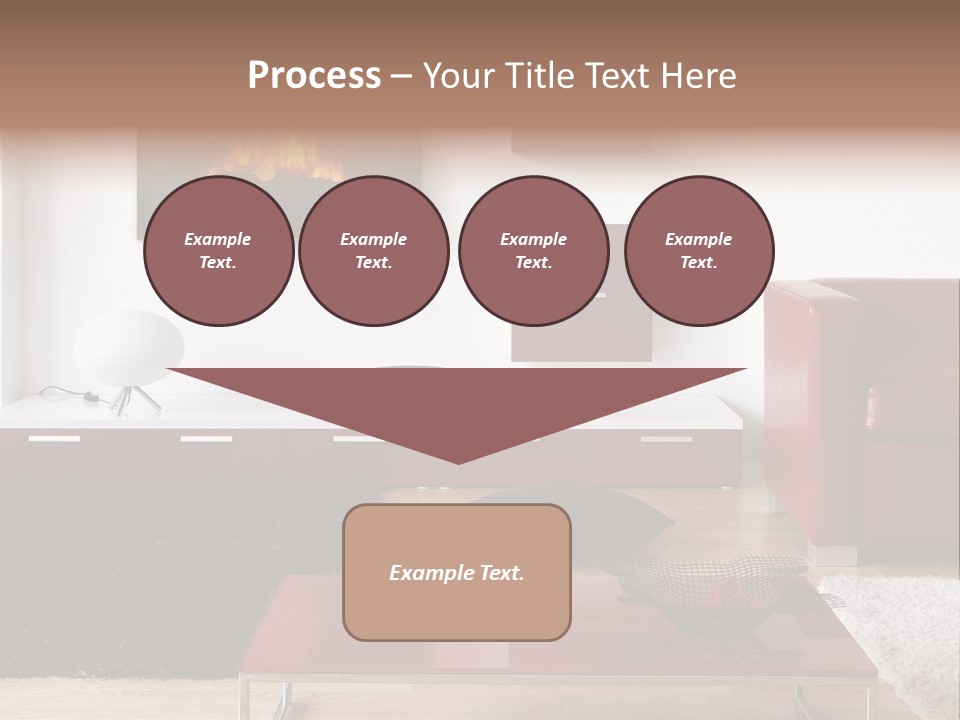 Interior Livingroom Home PowerPoint Template