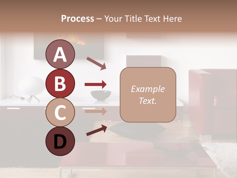 Interior Livingroom Home PowerPoint Template