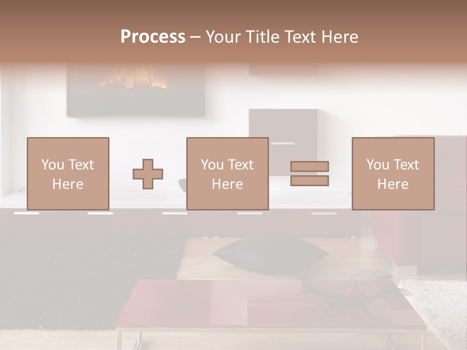 Interior Livingroom Home PowerPoint Template