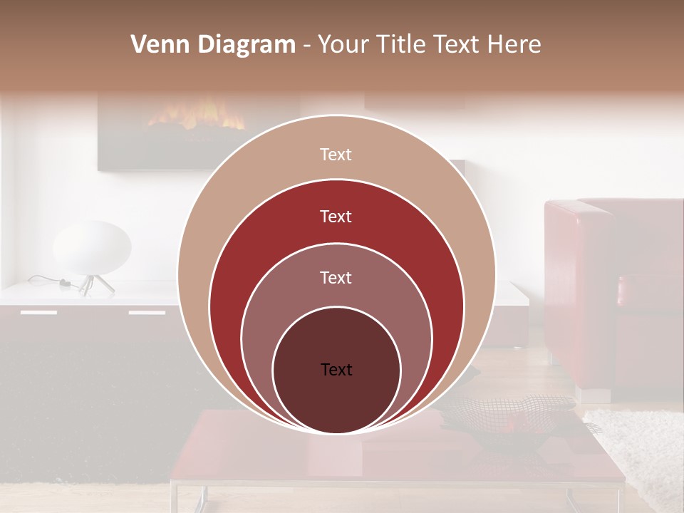 Interior Livingroom Home PowerPoint Template