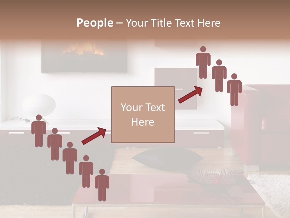 Interior Livingroom Home PowerPoint Template