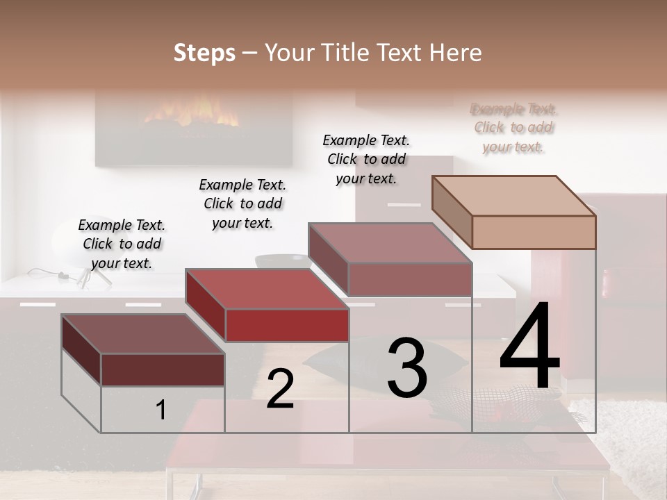 Interior Livingroom Home PowerPoint Template