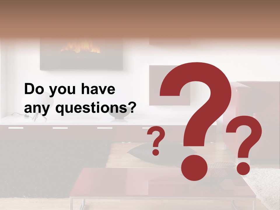 Interior Livingroom Home PowerPoint Template