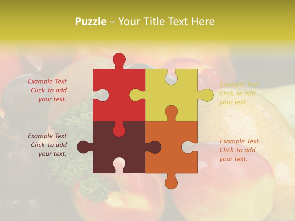 Bread Fiber Product PowerPoint Template