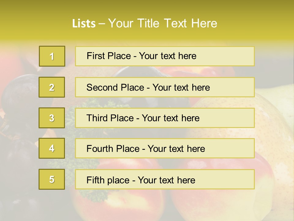 Bread Fiber Product PowerPoint Template
