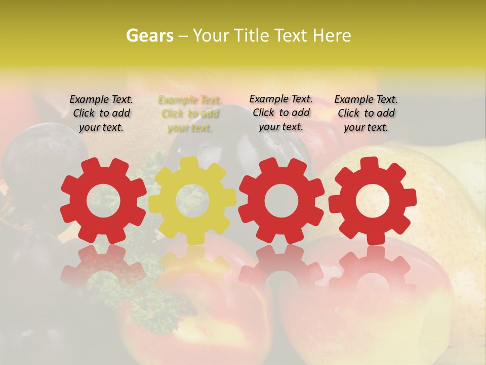 Bread Fiber Product PowerPoint Template