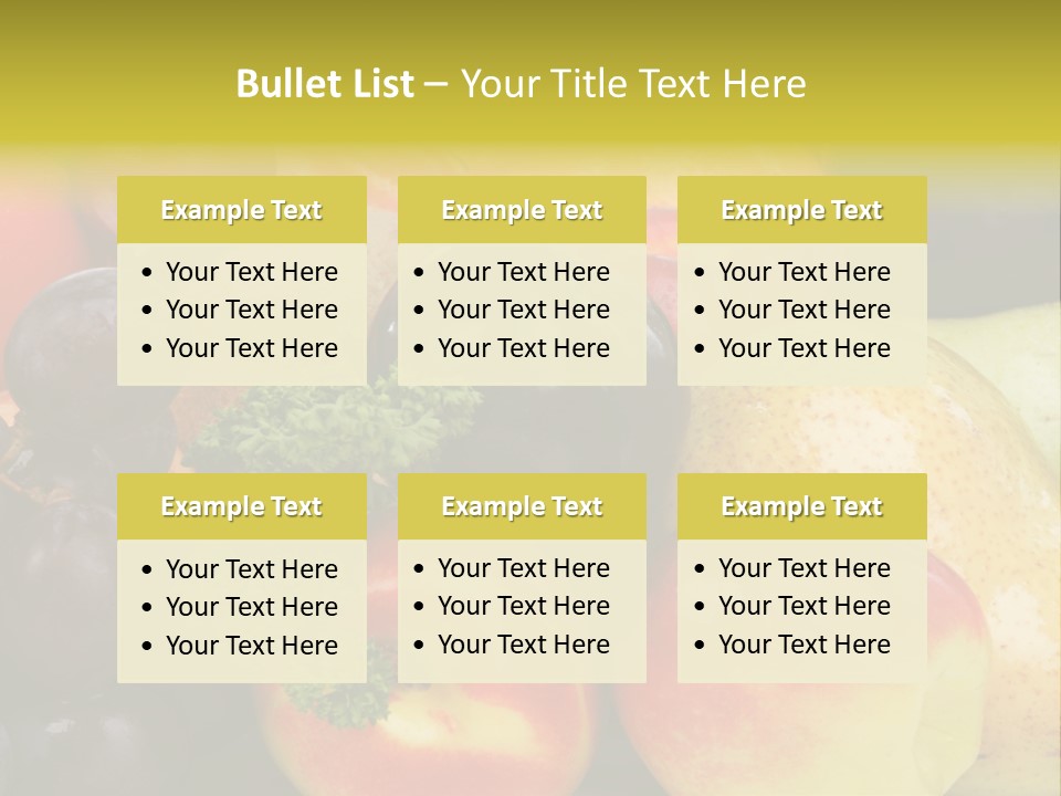 Bread Fiber Product PowerPoint Template