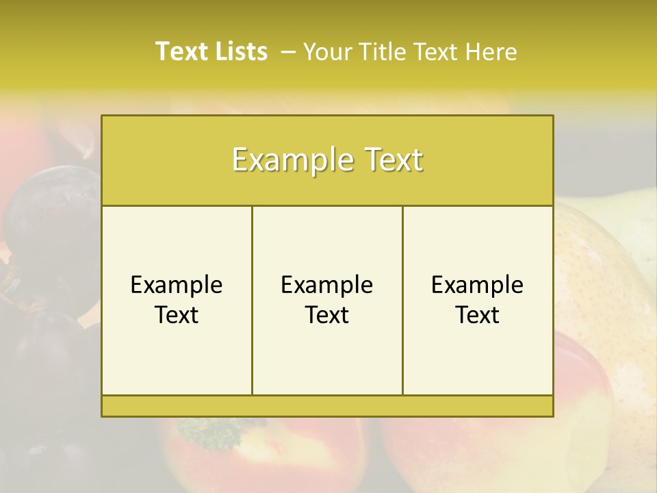 Bread Fiber Product PowerPoint Template