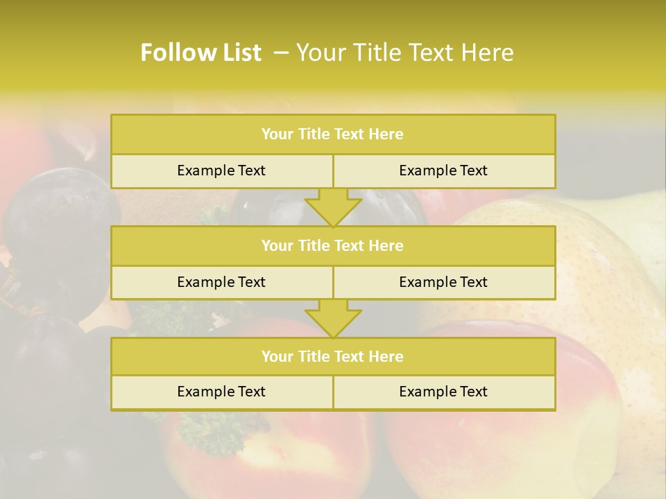 Bread Fiber Product PowerPoint Template