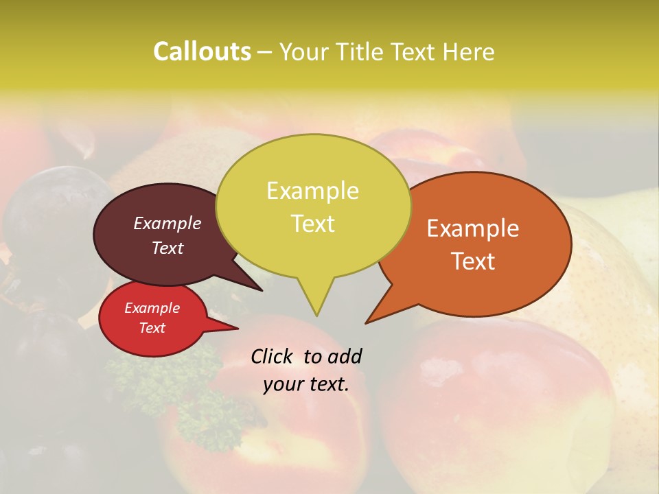Bread Fiber Product PowerPoint Template