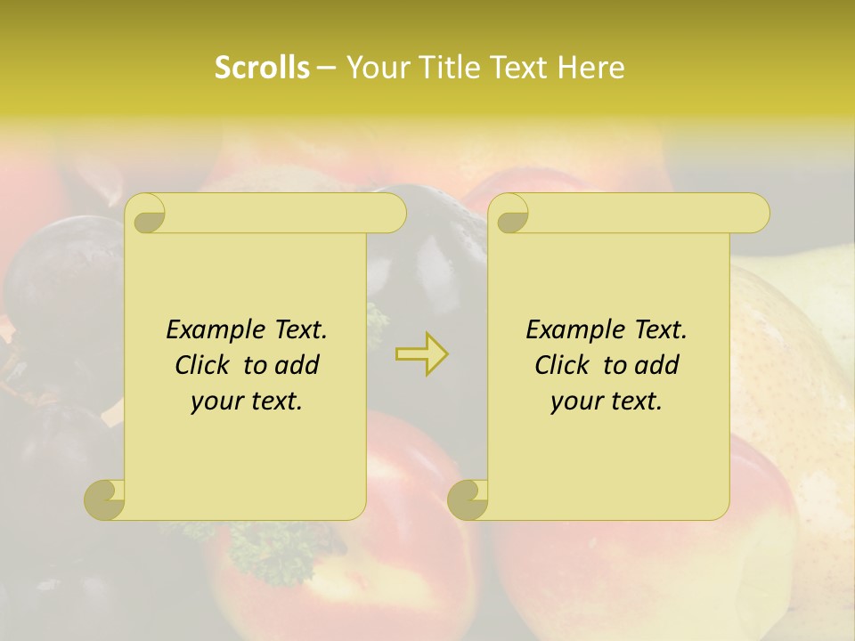 Bread Fiber Product PowerPoint Template