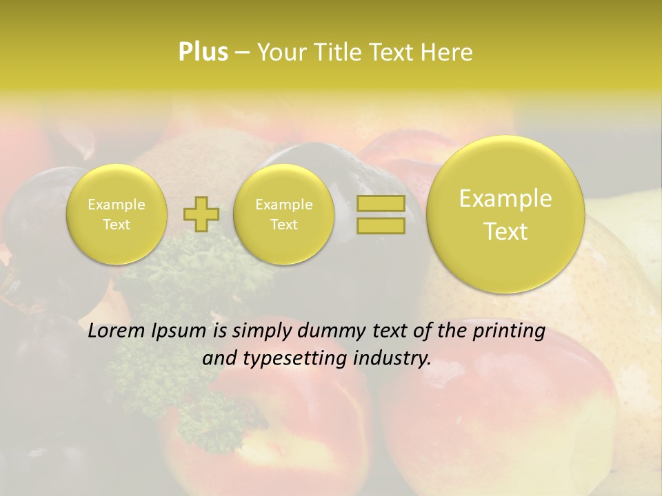Bread Fiber Product PowerPoint Template