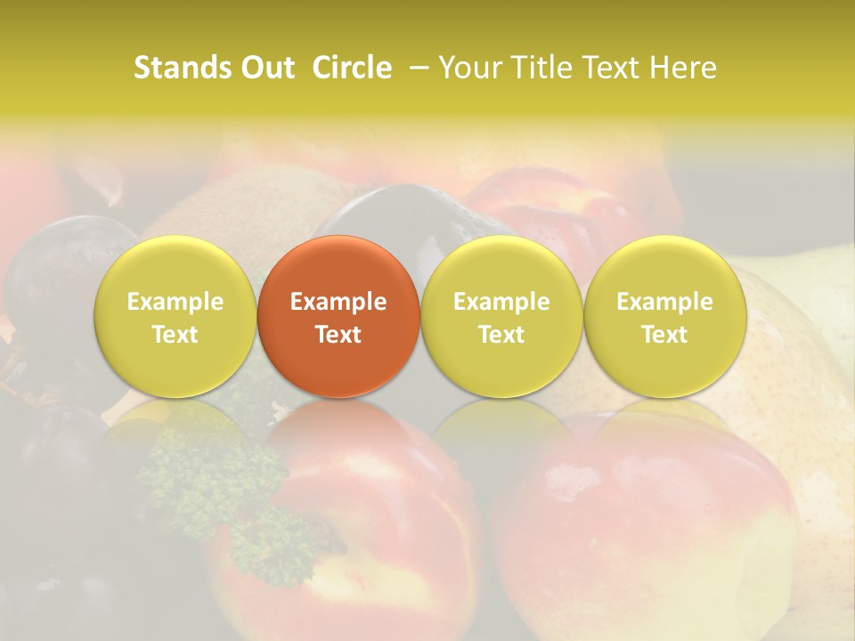 Bread Fiber Product PowerPoint Template