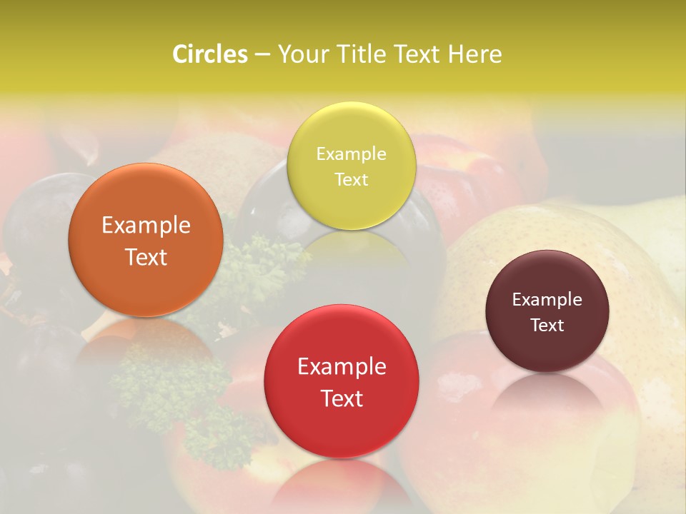 Bread Fiber Product PowerPoint Template