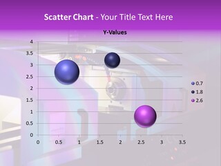 A Machine That Is Sitting On A Table PowerPoint Template