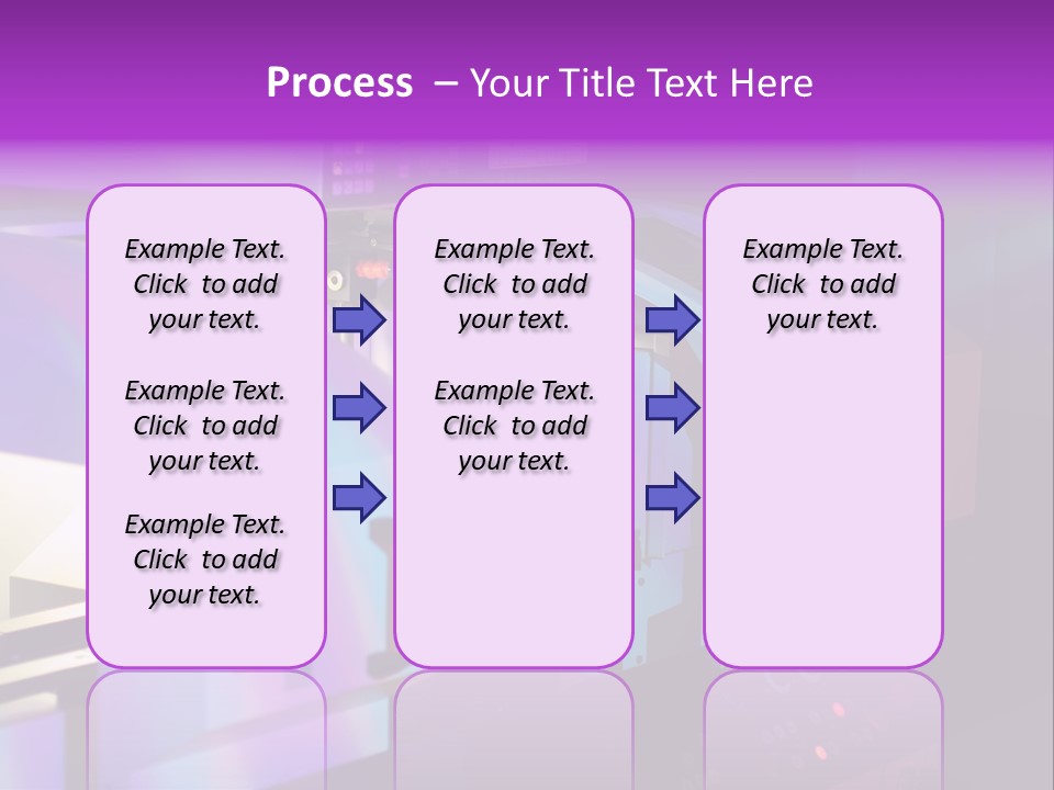 A Machine That Is Sitting On A Table PowerPoint Template